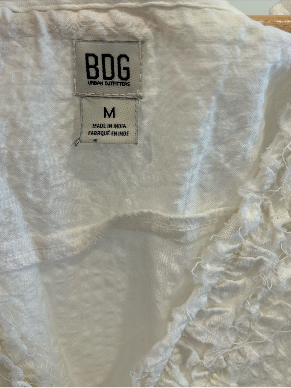 BDG Ria Ruffle Top - Picture 6 of 6